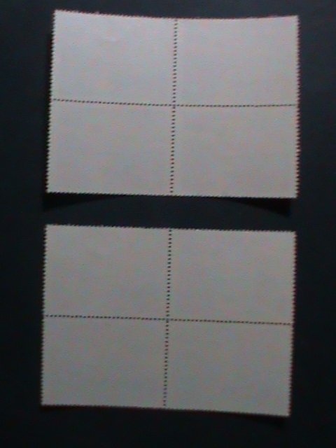 ​PHILIPPINES-1960-SC#817-8- WORLD REFUGEE YEAR -MNH BLOCKS- VERY FINE