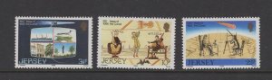 Jersey #393-95  (1986 Halley's Comet set) VFMNH CV $2.15