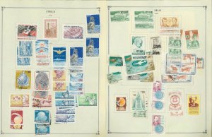 Chile 1944-1979 M & U Hinged on a Duplicated Mix of Scott Pages (41)