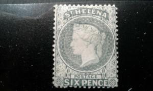 St Helena #7 mint hinged e195.4236