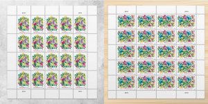 5 books  Celebration Blooms &  5 books 2 oz WeddingTotal 200 pcs forever stamps