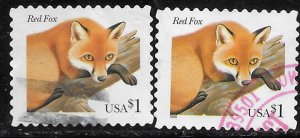 US #3036 Used pair. Foxes - Nice