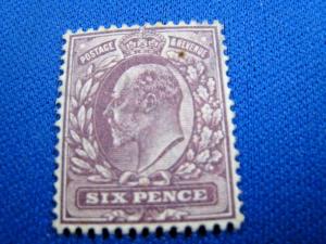 GREAT BRITAIN  -  SCOTT # 135f  -  Used      (brig) 