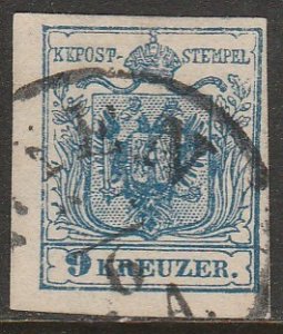 Austria 5. COAT OF ARMS, SINGLE. Used. F-VF. (342)
