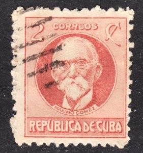 Cuba Scott 266 unwtmk F+ used.