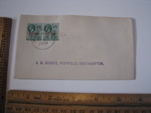 Montserrat Stamp MR1 on Cover War Tax