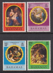 Bahamas 309-312 Christmas MNH VF