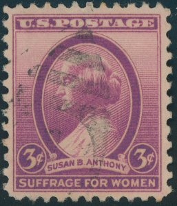 US 784 Susan B Anthony Issue; Used -- See details and scan