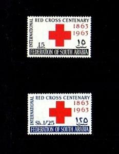 SOUTH ARABIA - 1963 - RED CROSS CENTENARY - MINT - MNH - SET!