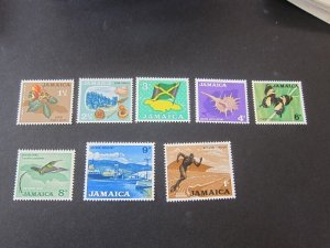 Jamaica 1964 Sc Sc 218,220-26 MH