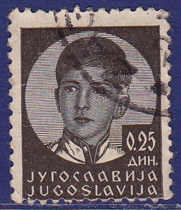 Yugoslavia - 1935 - Scott #116 - used - King Peter II