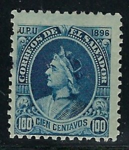 Salvador 157 MH 1896 issue / bt of gum missing (fe5668)