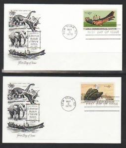 US 1387-1390 Natural History 1970 Artmaster S/4 U/A FDC 