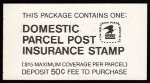 US #QI4 COMPLETE BOOK, VF mint never hinged, super fresh, Choice!