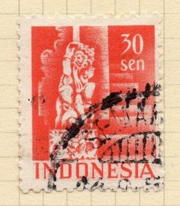 Indonesia 1951-55 Early Issue Fine Used 30sen. NW-14716