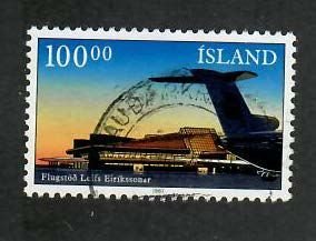 Iceland; Scott 638; 1987; Used; High value; Planes