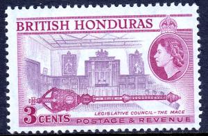 British Honduras - Scott #146b - MNH - P13½X13 - SCV $5.75