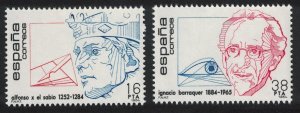 Spain Anniversaries 2v 1984 MNH SG#2768-2769