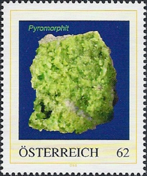 2006+ Austria Minerals, Pyromorphite, Private Issue, low edition! Only 200!