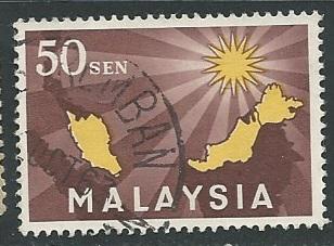 Malaysia  | Scott # 3 - Used