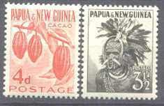 Papua New Guinea 139-40 MH SCV8.25