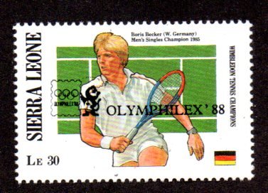 SIERRA LEONE 965 MNH SCV $3.25 BIN $1.65 SPORTS