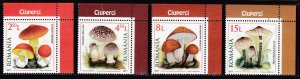 Romania, Mushrooms MNH / 2017