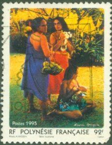 FRENCH POLYNESIA 655 USED BIN $1.00