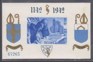 BELGIUM B304 OG NH 1142 1942 OVPT OG NH U/M VF $1,000 SCV BEAUTIFUL GUM