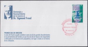 MEXICO Sc # 2038 FDC IN  HONOUR and RECOGNITION of SIGMUND FREUD