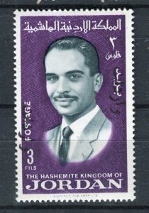 JORDAN; 1960s early King Hussein issue Mint hinged 3f. value