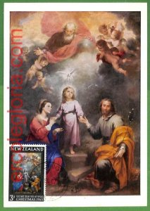 32657 - NEW ZEALAND - MAXIMUM CARD - 1967 - RELIGION, CHRISTMAS-