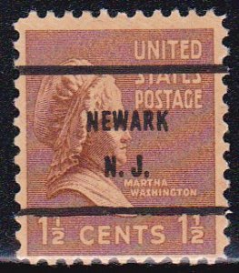 Precancel - Newark, NJ PSS 805-61 - Bureau Issue