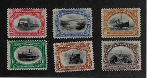 294-299 Mint,NG... Complete Set... SCV $383.00