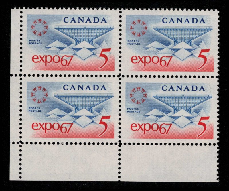 CANADA - 5c Expo67 - Mint Block NH 1967 SC469