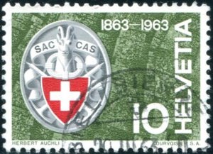Switzerland Sc#423 UVF