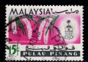 Malaysia - Penang #72 Orchids Type - Used