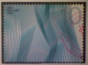 United States, Scott #4720, used(o), 2012, Waves, $10, light and dark blue