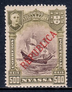 Nyassa - Scott #62 - MH - SCV $4.00