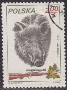 Poland 2451 Boar 2.00zł 1981