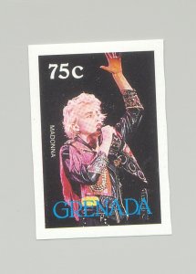 Grenada #1677 Music, Singer, Madonna 1v Imperf Proof