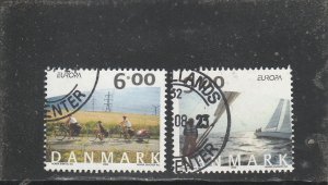 Denmark  Scott#  1280-1281  Used  (2004 Europa)