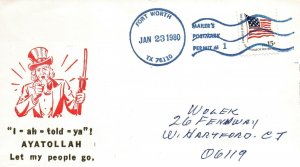 I-AH-TOLD-YA!   AYATOLLAH LET MY PEOPLE GO PATRIOTIC COVER HOSTAGE CRISIS 1980