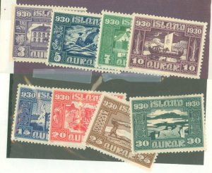 Iceland #152-158  Multiple