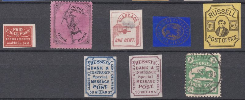 000693/ US Locals/Carriers Collection x31 Useful lot