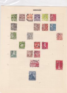 denmark stamps page ref 17110