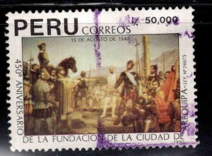 Peru  Scott 990 used stamp