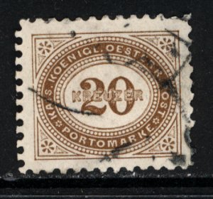 Austria 1894  Scott #J8 used
