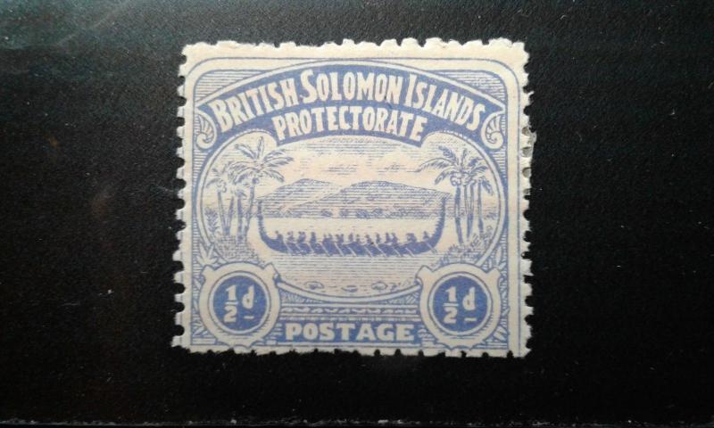 Brit Solomon Isl #1 Mint Hinged