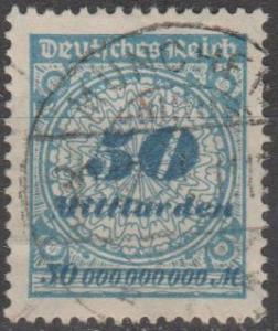 Germany #299 F-VF Used CV $35.00 (C1560)